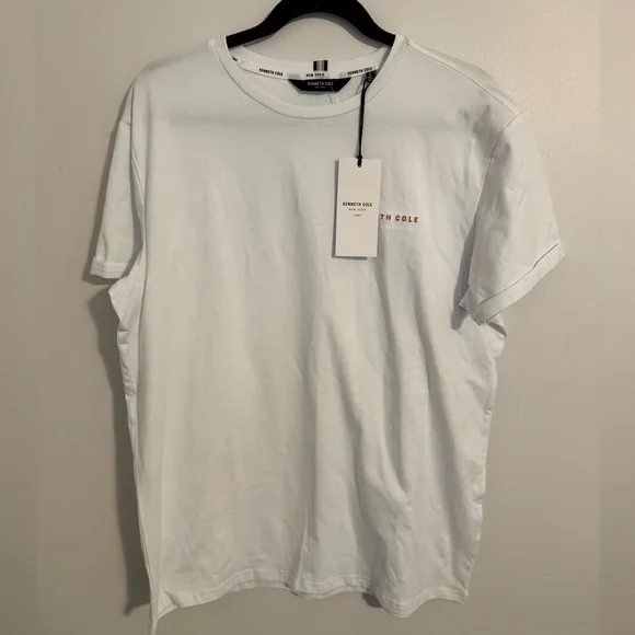 Kenneth Cole Classic White Tee - Picture 1 of 6